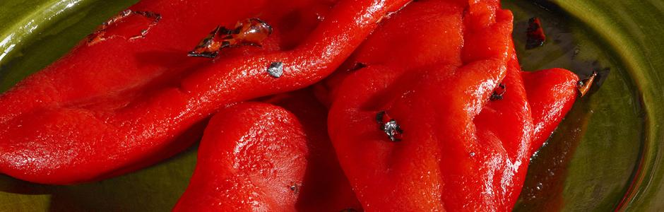 κόκκινες πιπεριές